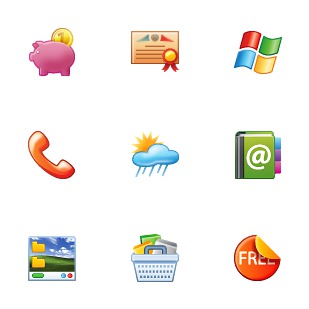 Small Business icon sets preview