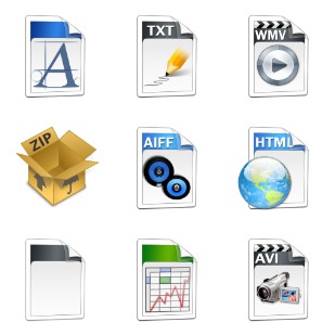Aero Vista icon sets preview