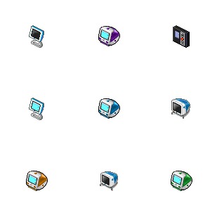 Expo \u201899 icon sets preview