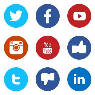 Social icon sets preview