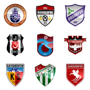 Turkish Football Clubs icon sets preview