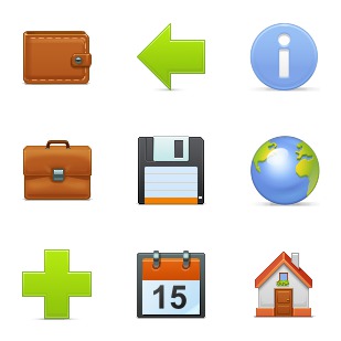 Basic Set icon sets preview