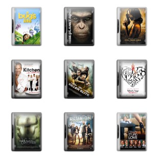 Movie Pack 12 icon sets preview