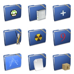 Elastic Folder Set icon sets preview