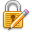 edit, lock icon