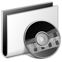 movie, folder, video, film icon