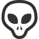 Aliens Grey icon