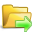 go, open, folder icon