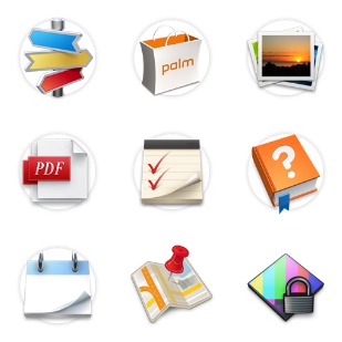 Palm icon sets preview