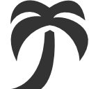 tree, palm icon