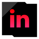 logo, company, social, linkedin, media icon