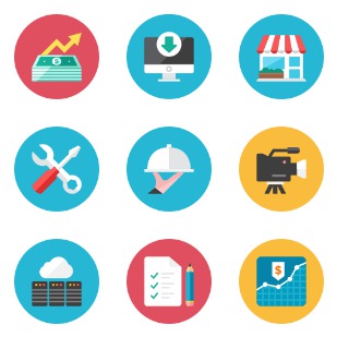 Kameleon Pack - Rounded icon sets preview
