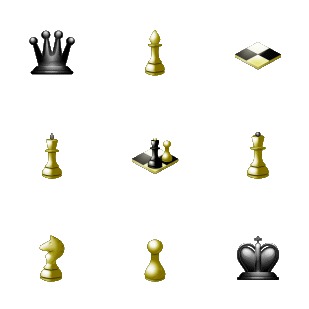 Chess icon sets preview