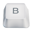 letter uppercase B icon