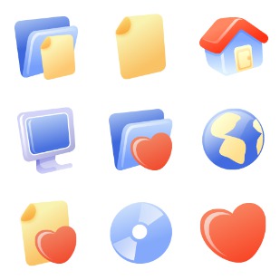 Sweet System icon sets preview