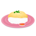 Omelet+Rice, Png icon