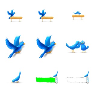 Tweet My Web icon sets preview
