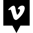 vimeo, logo, social, media icon