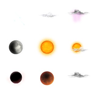 Weather icon sets preview