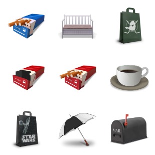 City icon sets preview