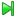 skip, forward, green icon