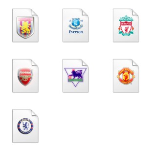 Premier League icon sets preview
