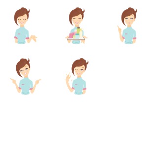 Beauty Consultant icon sets preview