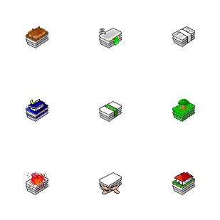 Hypercard icon sets preview