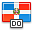 flag, dominican, republic icon