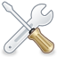Administrative, Preferences, Settings, Tools, Wrench icon