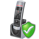 Check, Microphone icon