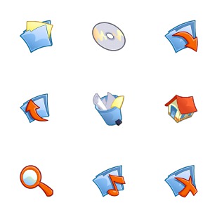 Comic icon sets preview