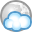 20 moon night cloudy icon