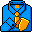 blue gold icon