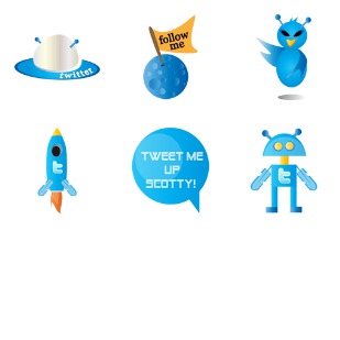Tweet Scotty icon sets preview