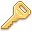 key, solid icon