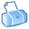 print, blue, printer icon