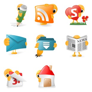 Smashy Alien Set icon sets preview