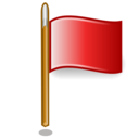 flag,red icon