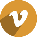 v, vimeo icon