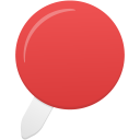 Pin red icon