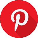 website, pinterest, brand, social, social network, logo icon