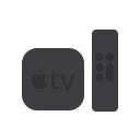 device, tv, atv, apple, television, control, remote icon