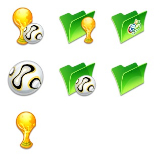 Comic World Cup icon sets preview