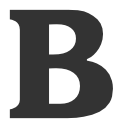 Text Formatting Bold icon