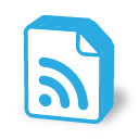 button rss document icon