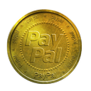coin, gold, paypal icon