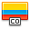 flag colombia icon