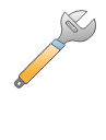 tool, adjustable, wrench, instrument, screwdriver, nut, repair icon