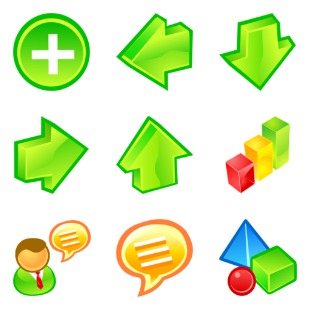 Business icon sets preview